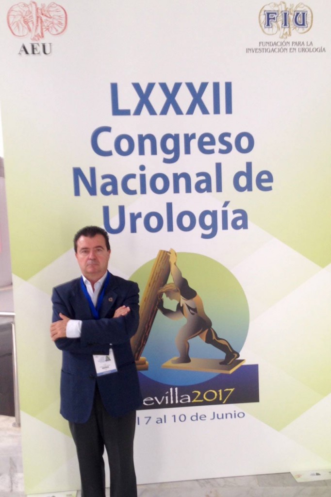 Dr Rodriguez Vela en el Congreso Nacional de Urología