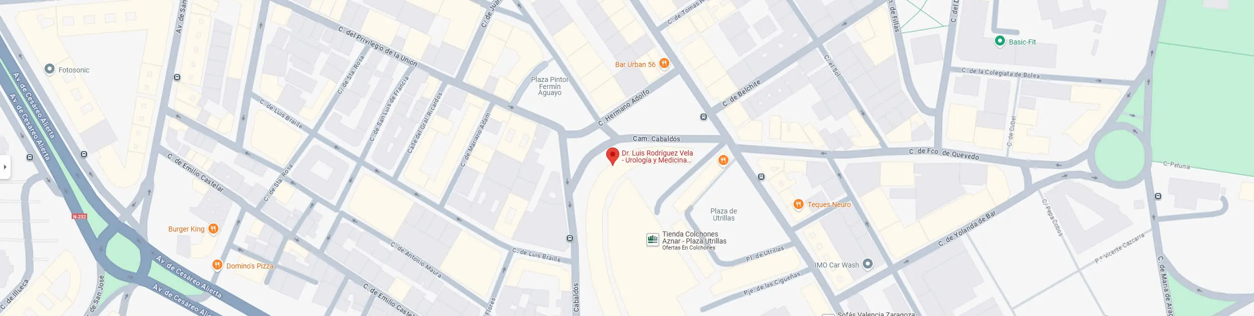 Localización Instituto UroAndrológico